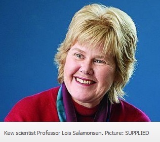 Kew scientist Professor Lois Salamonsen. Picture: SUPPLIED